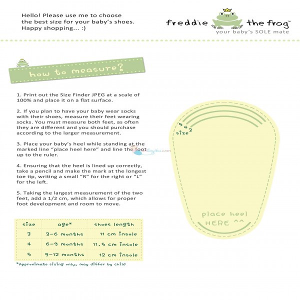 Sepatu Bayi - Prewalker Freddie The Frog - Carol