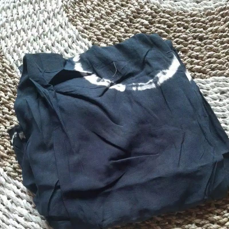 celana kulot rayon shibori