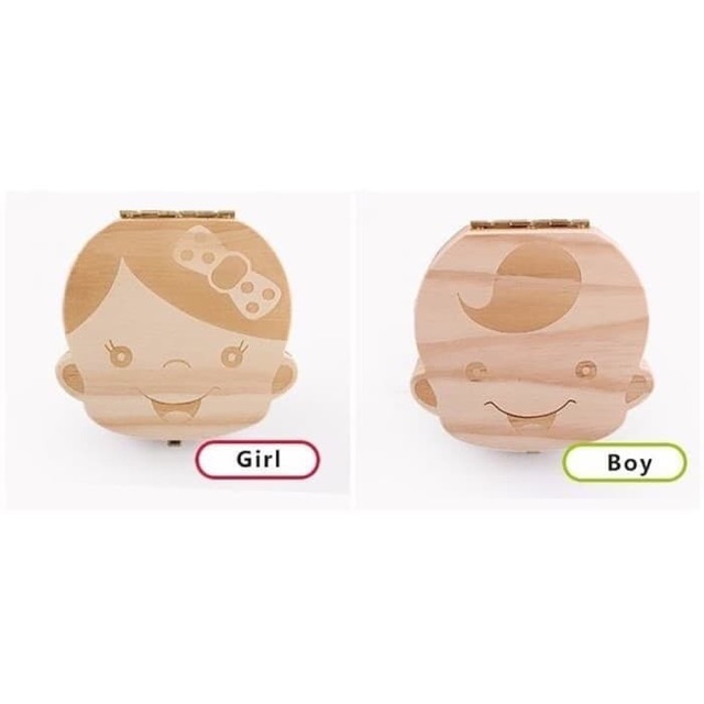 Baby tooth Box storage tempat penyimpanan gigi susu