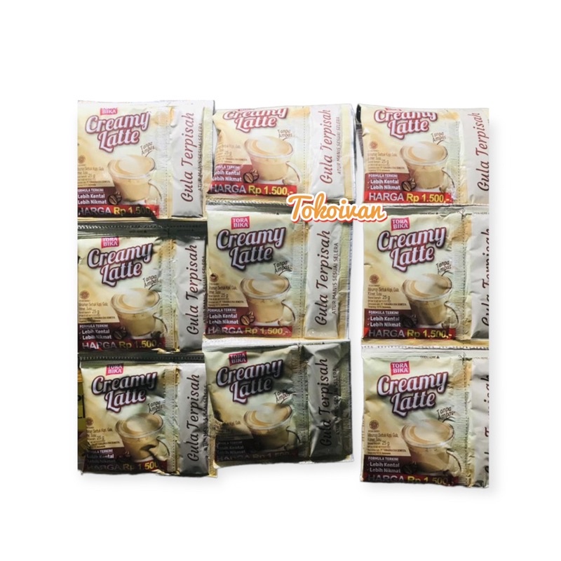 

Kopi Torabika Creamy Latte 1 Renceng (10 Pcs) + 1 Pcs