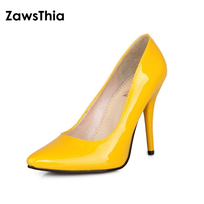 yellow footwear for ladies