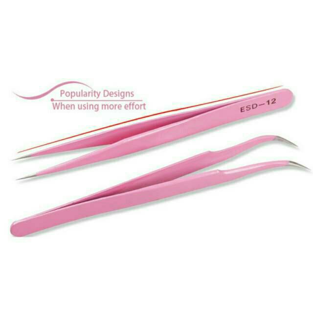 Pinset Bulu Mata Eyelash / Penjepit Bulu Mata Untuk Extention / Penjepit Multifungsi Pinset Bulu Mata Eyelash / Penjepit Bulu Mata Untuk Extention / Penjepit Multifungsi pinset TANAM BULU MATA / TWEEZER EYELASH EXTENSION