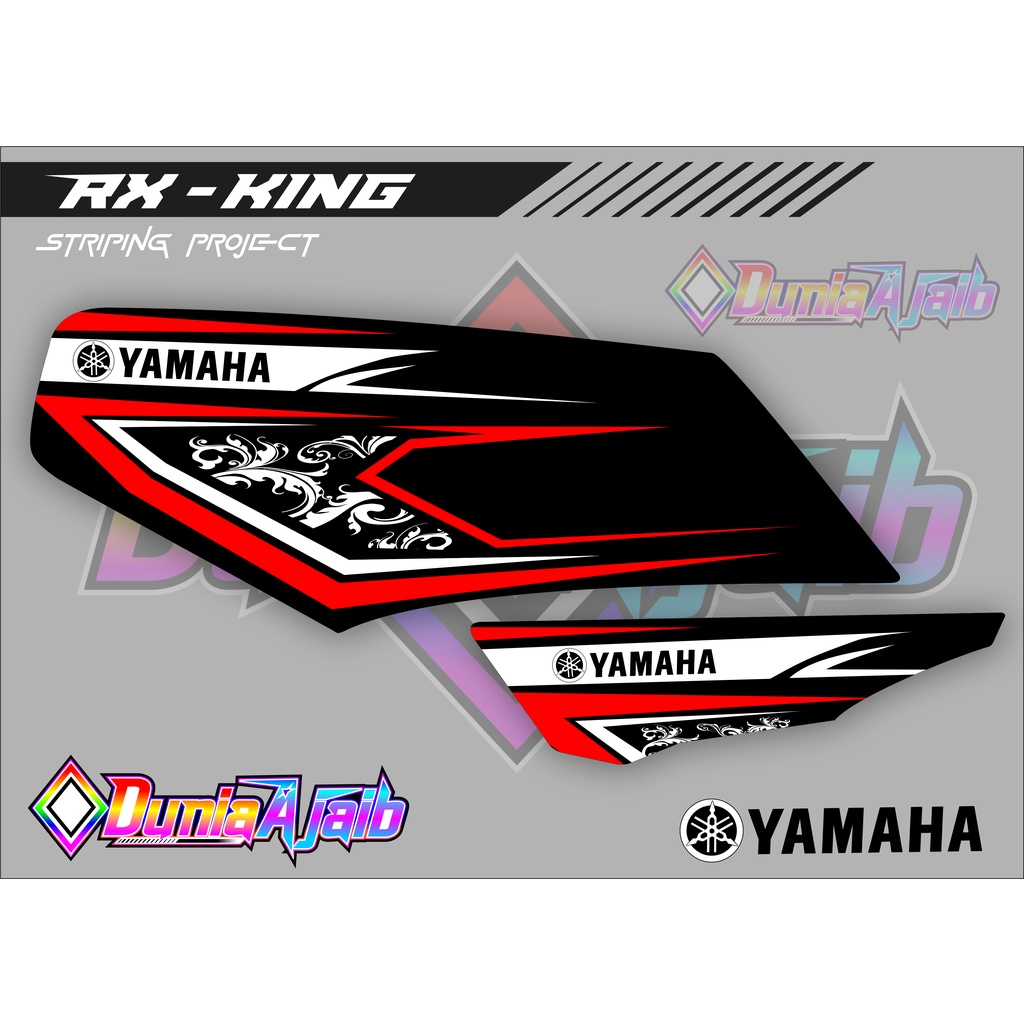 Striping Variasi Rx King Stiker List Body Motor Rx King