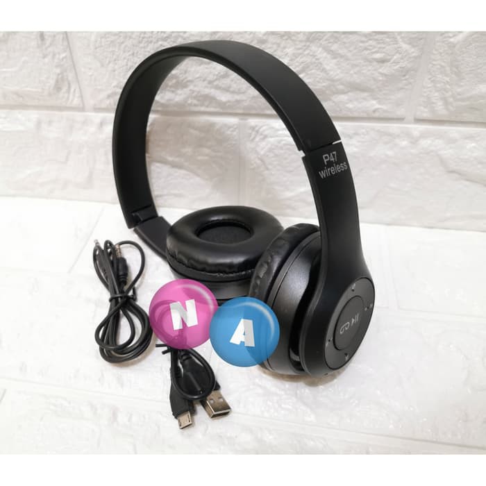 Headphone Bluetooth Bando - Headset Gaming Stereo OEM J77