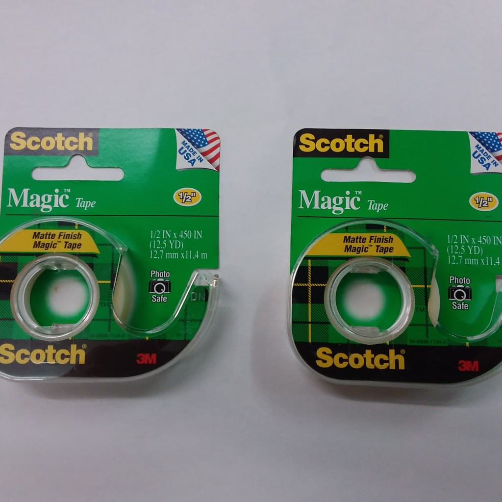 

Tape - Scotch - Cat 104 Magic Tape 1/2 A 450