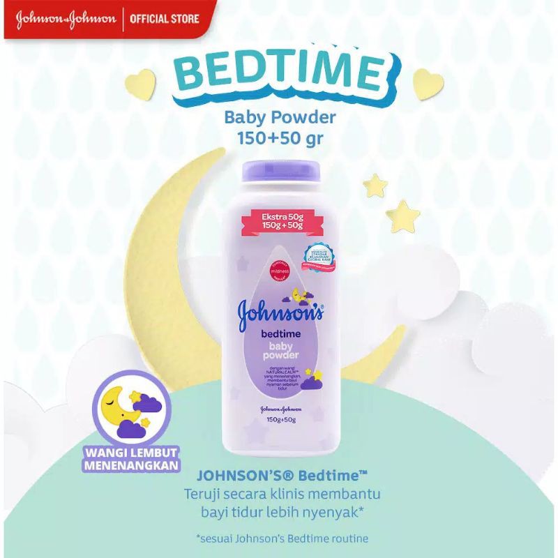 JOHNSON’S® baby powder (bedak bayi) 50gr, 200gr, 300gr