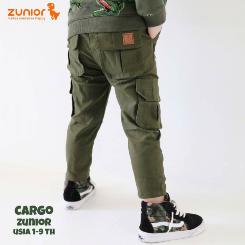 Cargo Anak Zunior Premium Army 1-12 Tahun