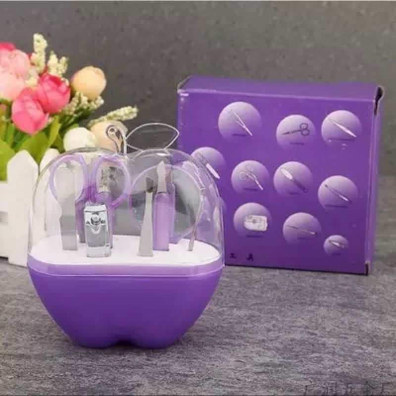 Jual Alat Perlengkapan Nail Art Manikur Pedikur 1 Set isi 8 pc Bentuk