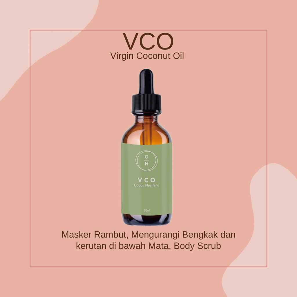 Orion VCO Virgin Coconut Oil 30ml Carrier Pure Face Oil Serum Perawatan Wajah Minyak Kelapa Murni 100%