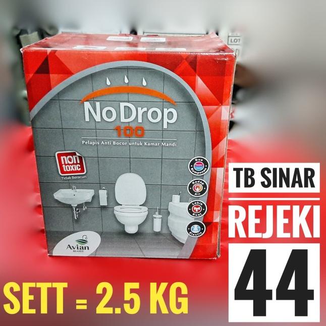 ◄ No Drop 100 Anti Bocor Kamar Mandi 2 Komponen NoDrop x Sika Aquaproof ☑