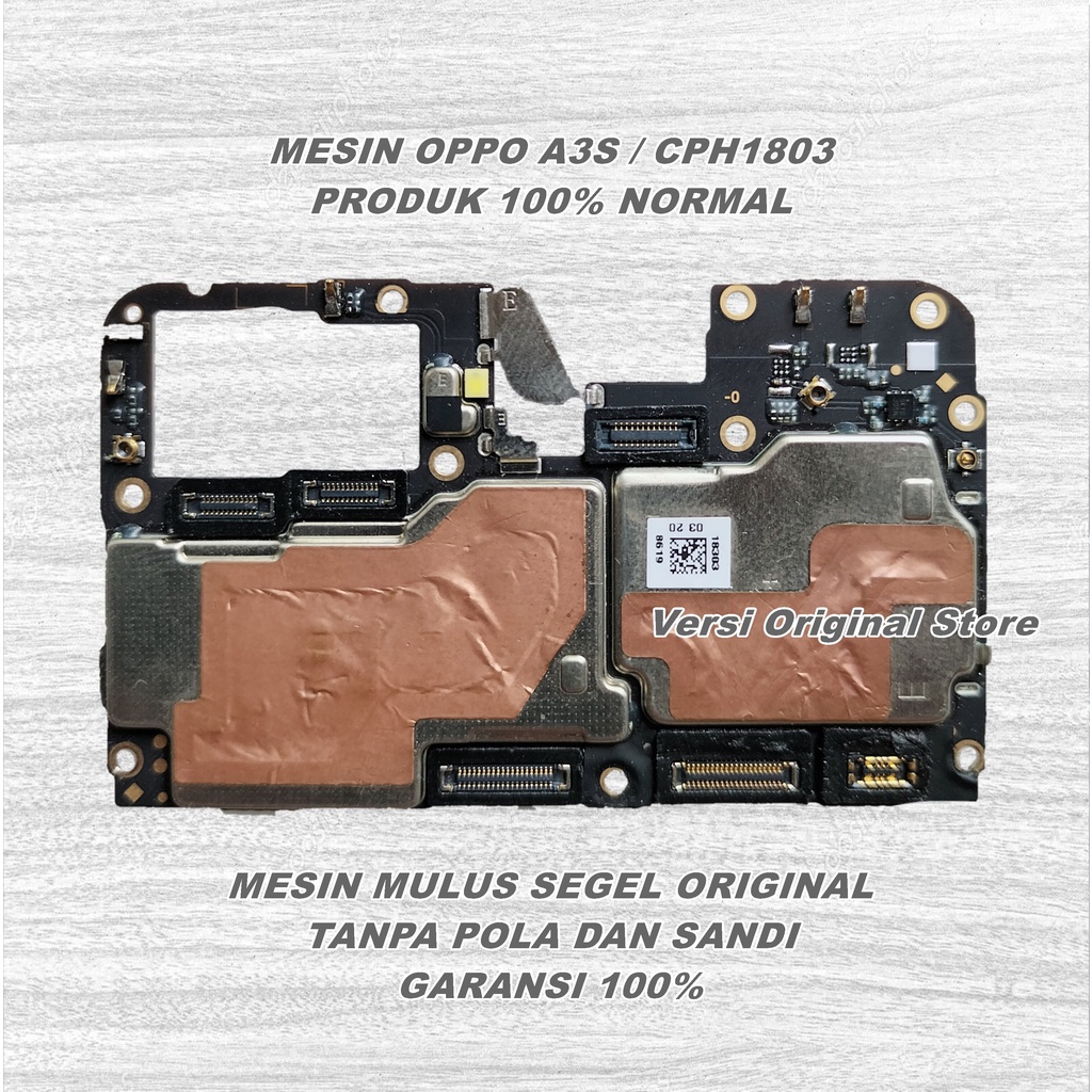 MESIN OPPO A3S CPH1803 NORMAL