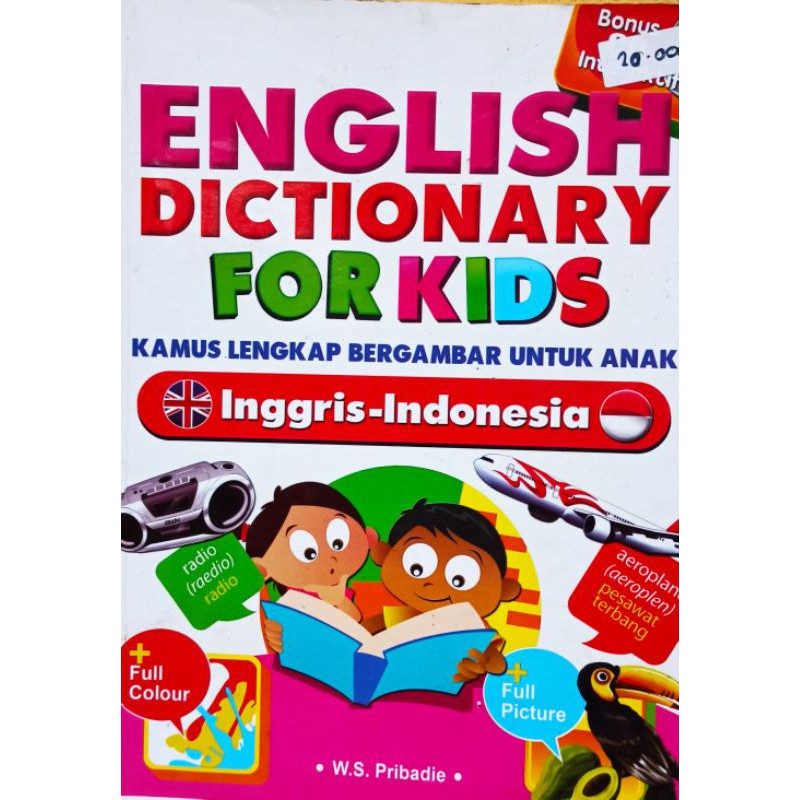 Kamus Bergambar - English Dictionary for Kids (Preloved)