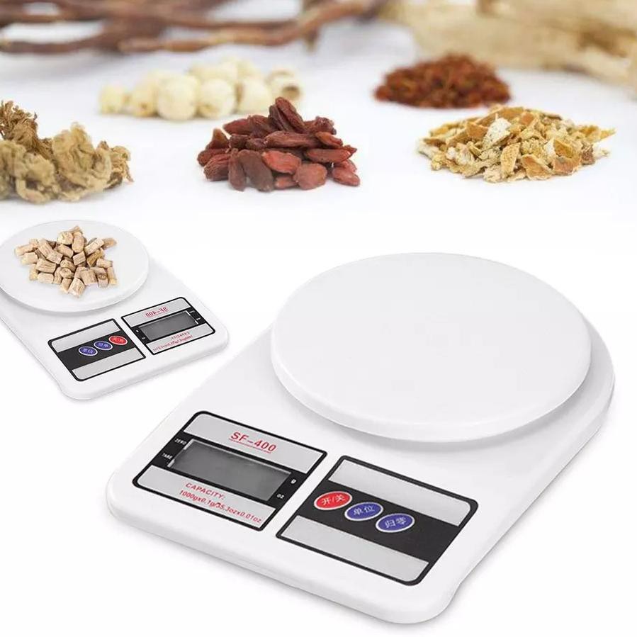 Timbangan Dapur Digital / Electronik Kitchen Scale Timbangan Murah / 10 kg / SF- 400 dapur digital