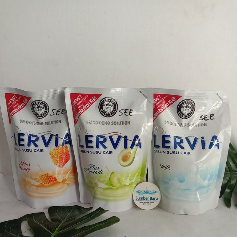 SABUN LERVIA /SABUN SUSU CAIR LERVIA /SABUN SUSU LERVIA /SABUN LERVIA CAIR BOTOL