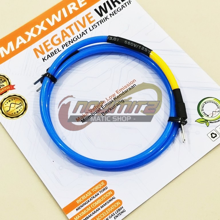 Maxxwire Kabel Setan Grounding Aki Negatif NMAX XMAX Aerox 155 PCX ADV