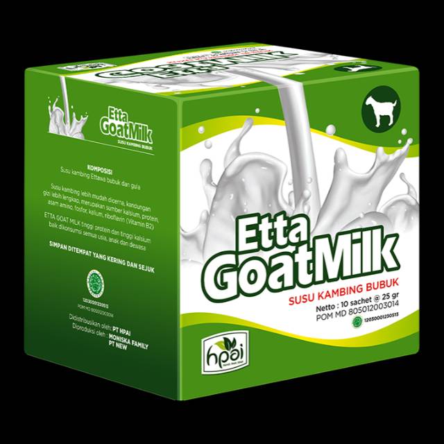 ETTA GOATMILK ETTA GOAT MILK HNI HPAI