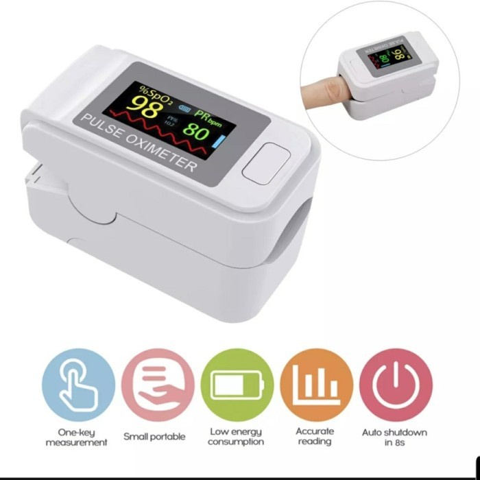 Oximeter SO 911 / SO911 Alat Pengukur Kadar Oxigen Dalam Darah free baterai