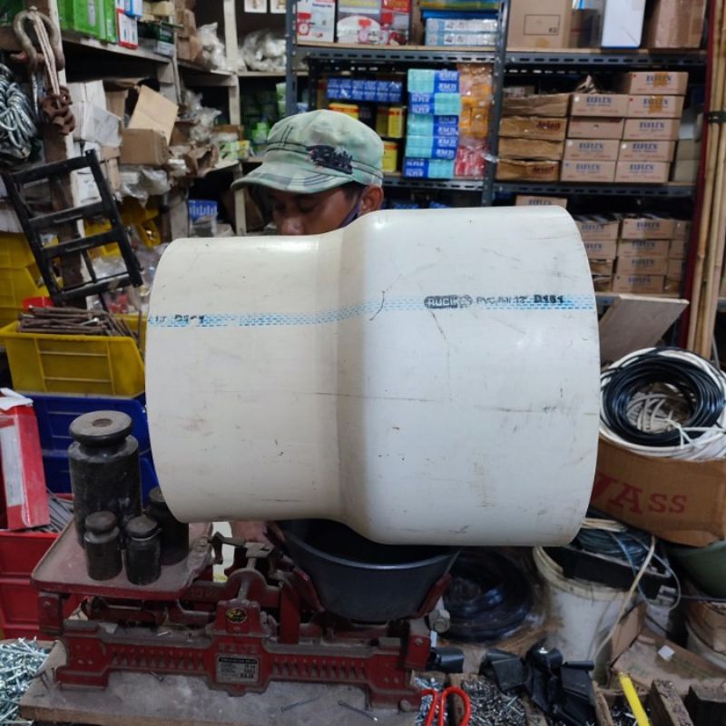 Reducer AW 12 x 10 | Ploksok 12x10 inch | Sambungan Paralon 12x10 inch
