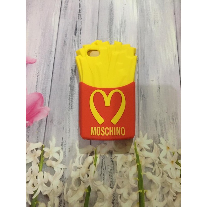 CASE MCDONALD MISCHINO FRENCH FRIES CASE IPHONE 4/4s Iphone 5/5s/5c Iphone 6/6s