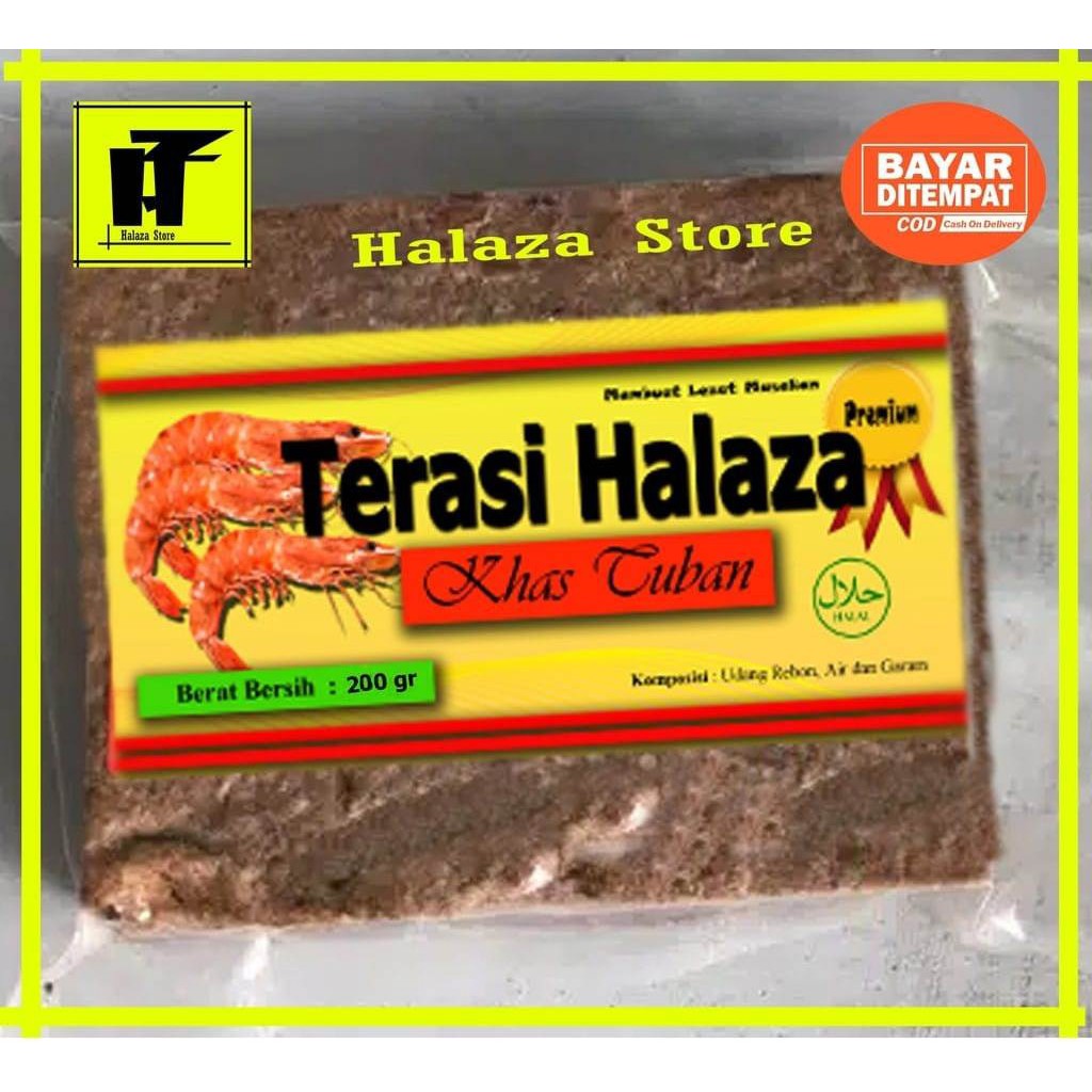 

Terasi Khas Tuban Halaza 200gr