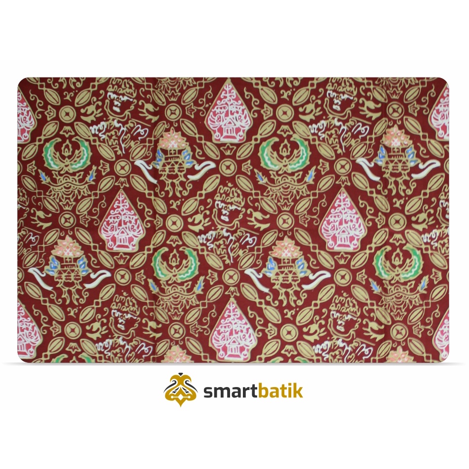 Jual Batik Pendidikan Motif Filosofi Pendidikan Maroon (Tulis Kombinasi ...