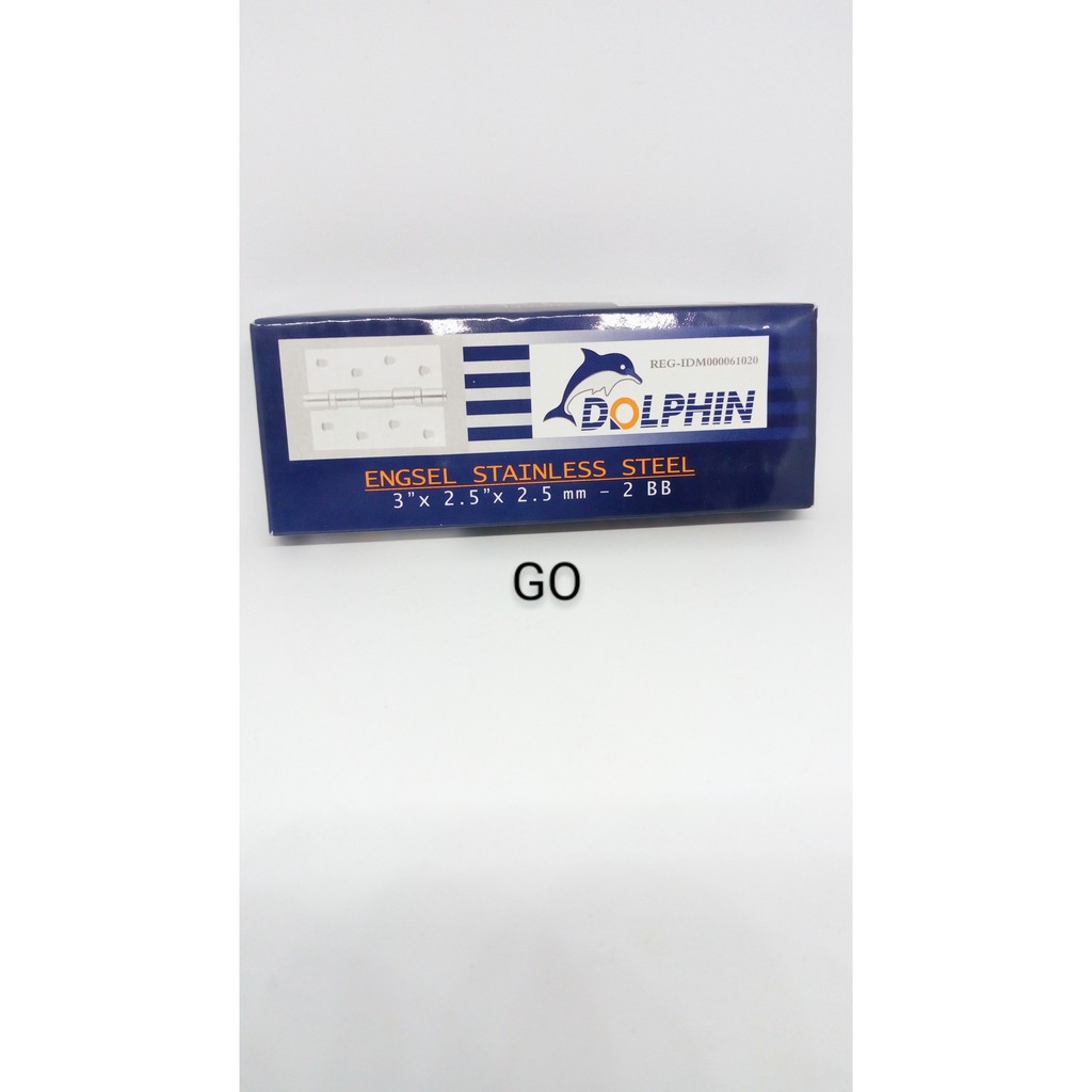ENGSEL PINTU STAINLESS DOLPHIN 3 INCH