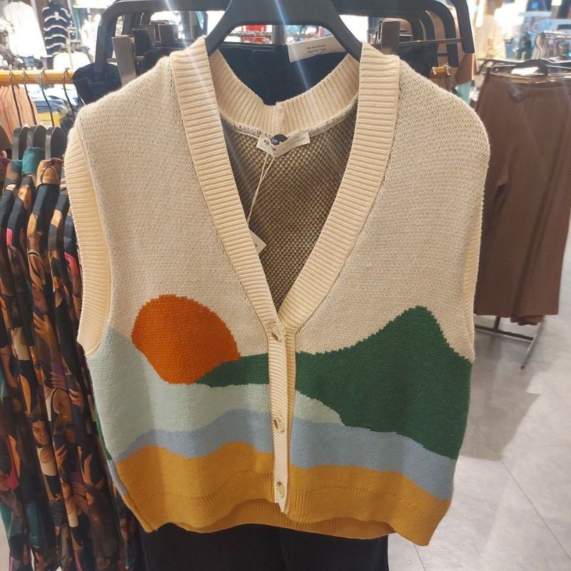 NEW PULL&BEAR WOMEN VEST RAJUT