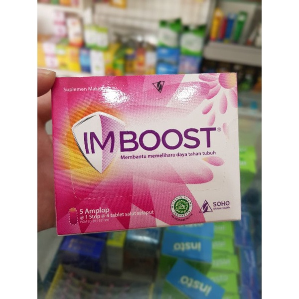 Imboost Table 4s / Daya Tahan Tubuh / Suplemen Kesehatan / Vitamin