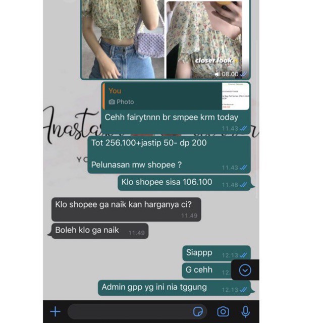 pelunasan fairyn bag