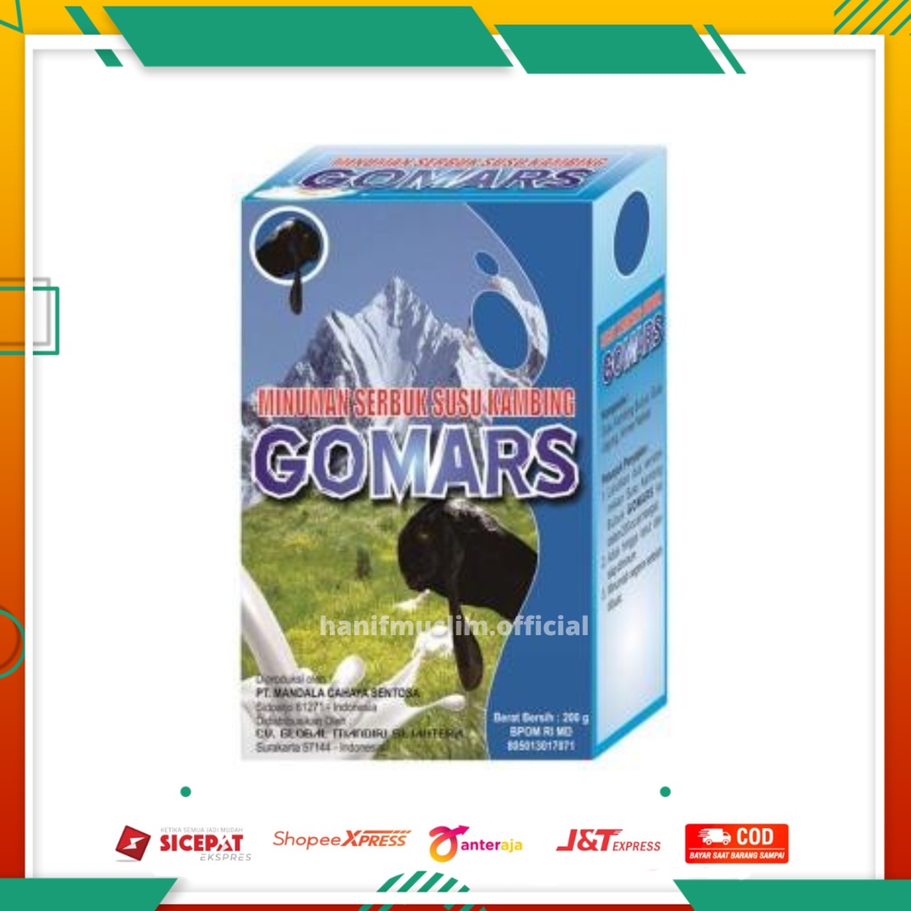 

Susu Kambing Etawa Gomars 200 gram Rasa Vanilla
