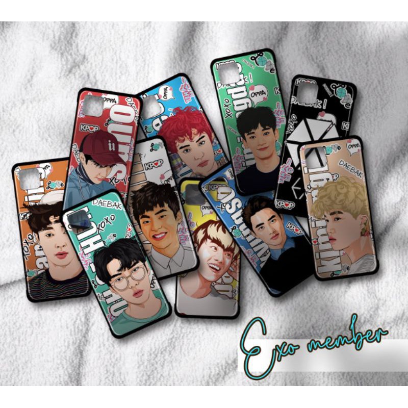 Fuze Katalog Classy Case Custom Exo Member Kpop Kartun for All Type Handphone