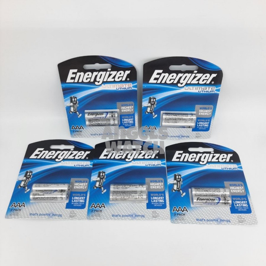 Baterai Energizer ultimate lithium AAA A3 isi 2 pcs ORIGINAL