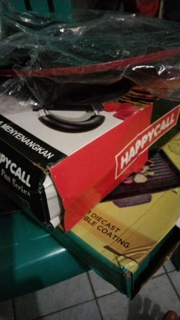 Cetakan Kue Happy Call 12 Lubang Datar Martabak Mini - Happycall