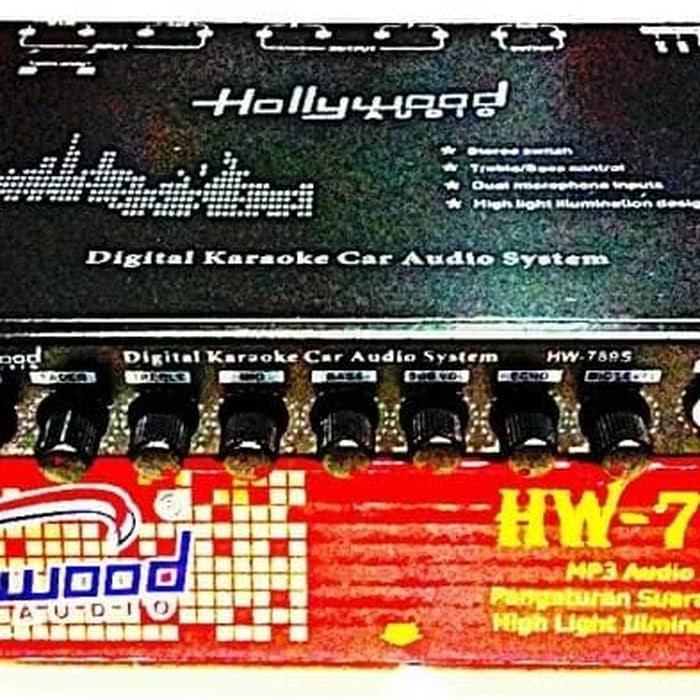 AUDIO MOBIL Equalizer Parametrik Audio mobil merk Hollywood HW-789S