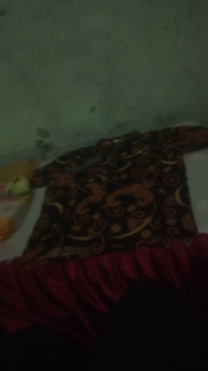 Kemeja Batik Anak Pendek Motif Salju Usia 1-12 Tahun