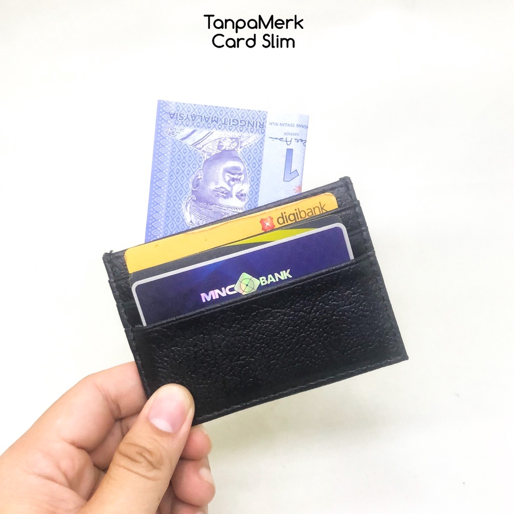 Card holder slim korea super dompet kartu dompet lipat dompet kulit dompet wanita dompet card