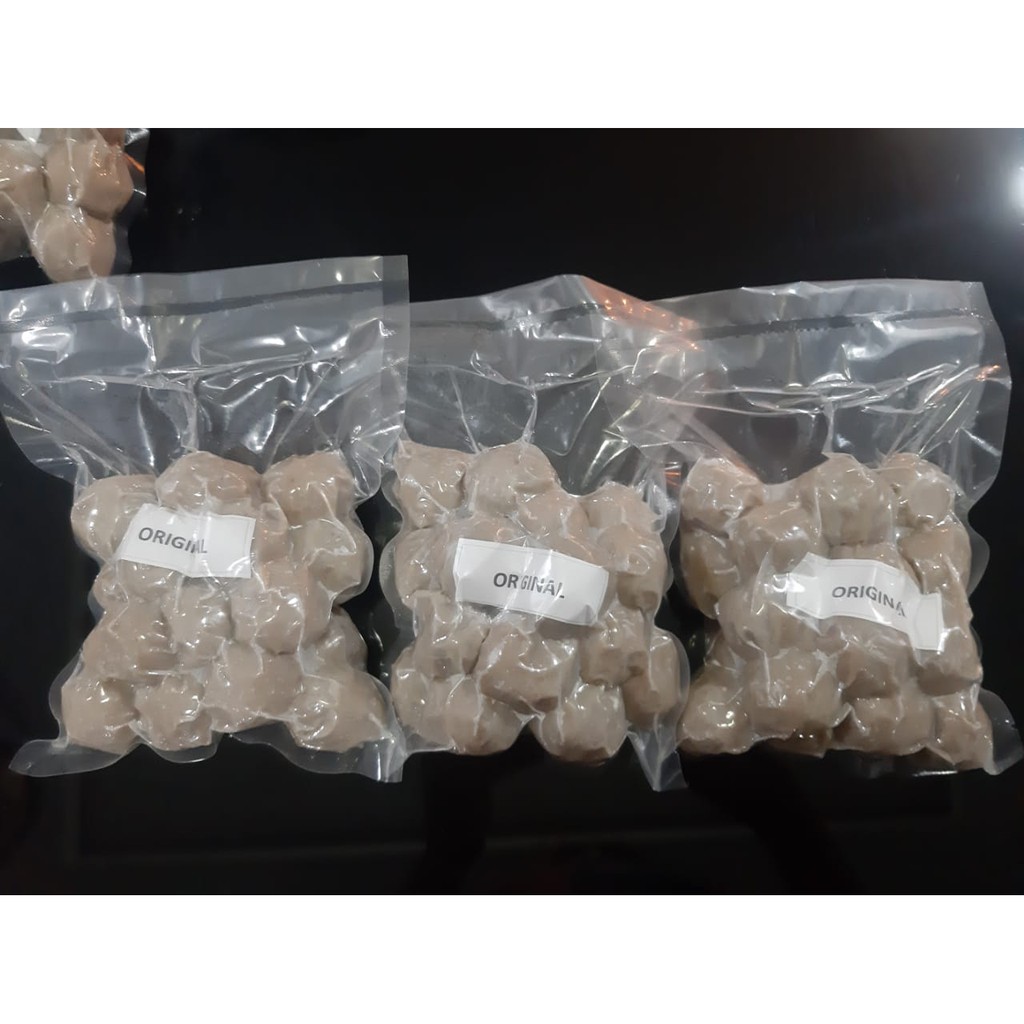

Bakso Daging Sapi Original 1/2 KG ( SODA SORI)