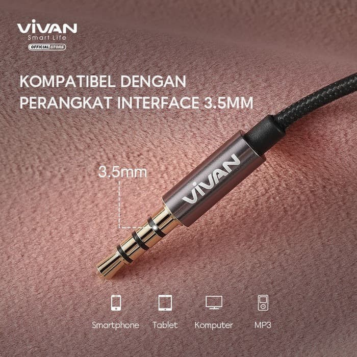 Vivan Q11s In Ear Earphone Android iPhone Metal Bass Ergonomic Design