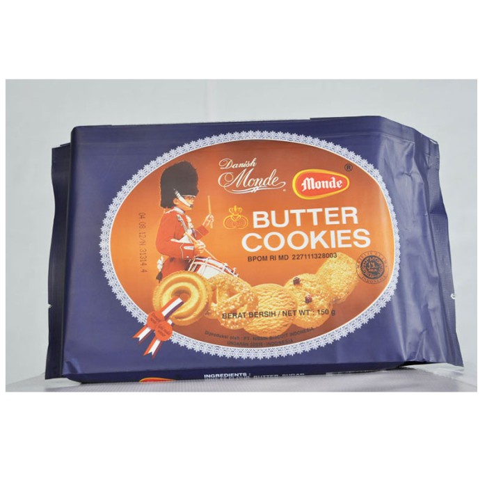 

T20Re Monde Butter Cookies 150 Gr Ht51Gr