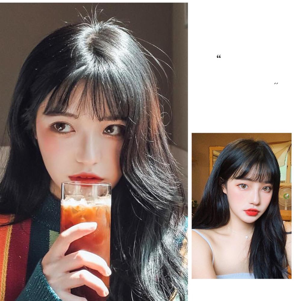 Bangs Clip/hair Clip Thin Korean Cheap Korea Poni Palsu Poni Tipis Rambut Palsu Wig Tipis Korea Tidak Terlihat Tanpa Jejak