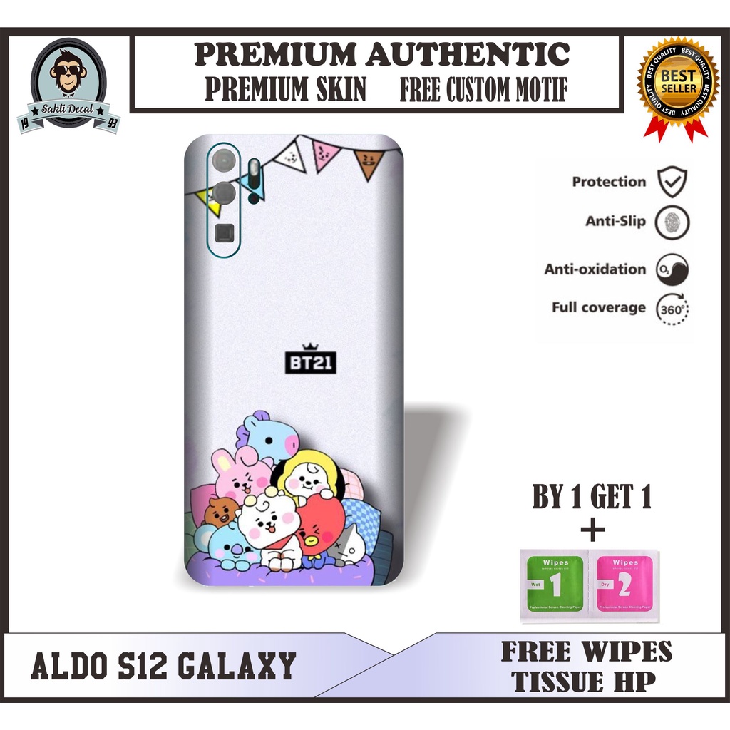 SKIN HANDPHONE ALDO S12 GALAXY BISA BAYAR DI TEMPAT