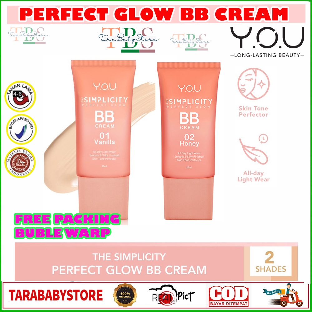 Kosmetik You The Simplicity Perfect Glow BB Cream / Alas Bedak You