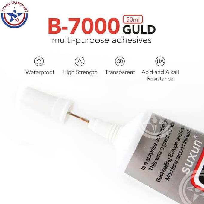 

LEM LCD TOUCHSCREEN / LEM SUNSHINE B7000 50ML MULTI PURPOSE ADHESIVE