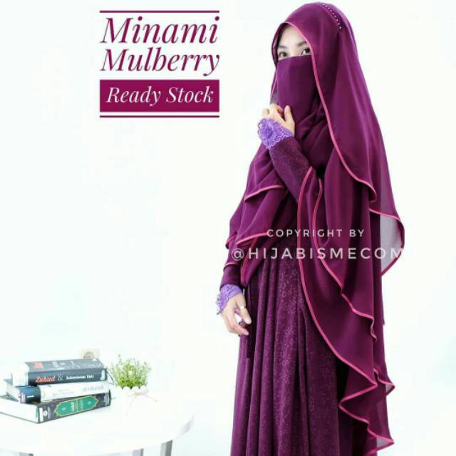 Minami mix farfalla mulbery by hijabisme