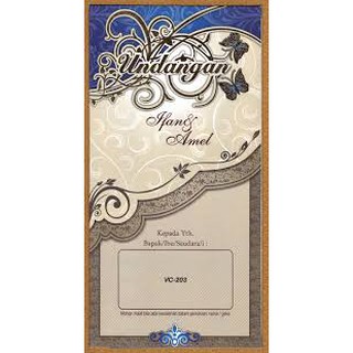 72 Contoh Blangko Undangan Kosong Terbaik