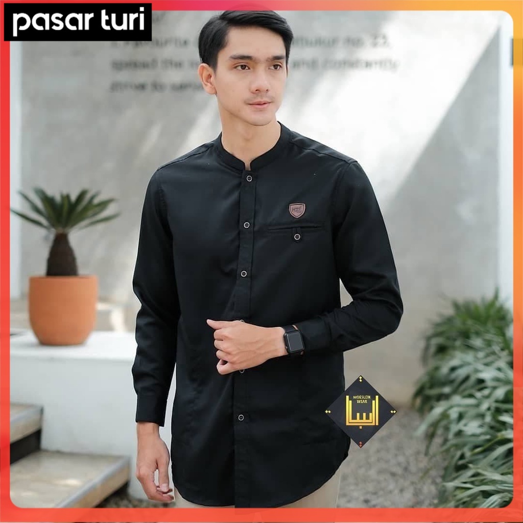 [ORIGINAL] KOKO PRIA KURTA LENGAN PANJANG FASHION TERLARIS KEMKO MODERN BAJU MUSLIM DEWASA