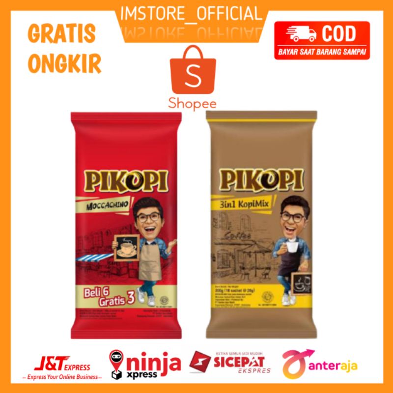 

Pikopi Kopi Instan Moccachino /3in1 Mix 9x20 gr