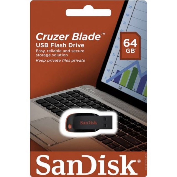 Flashdisk Sandisk 64GB Cruzer Blade