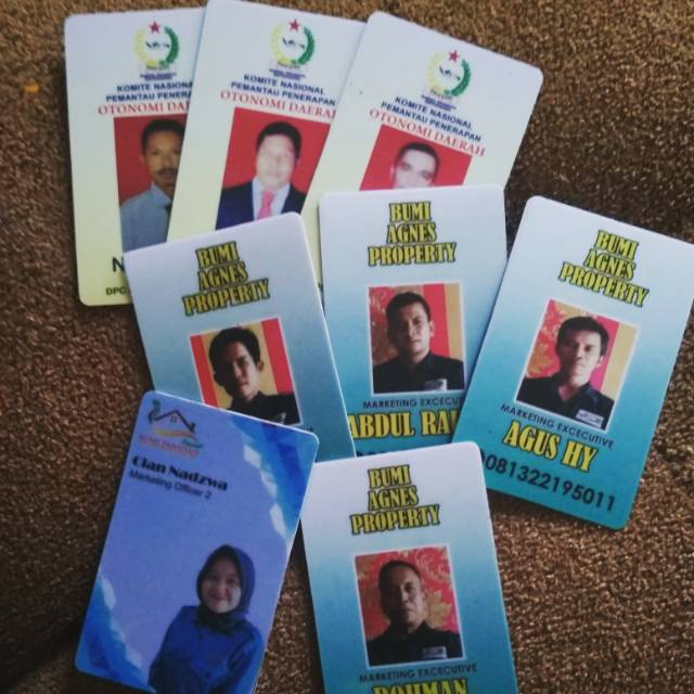

BIKIN ID CARD / NAMETAG COSTUME / BISA SATUAN