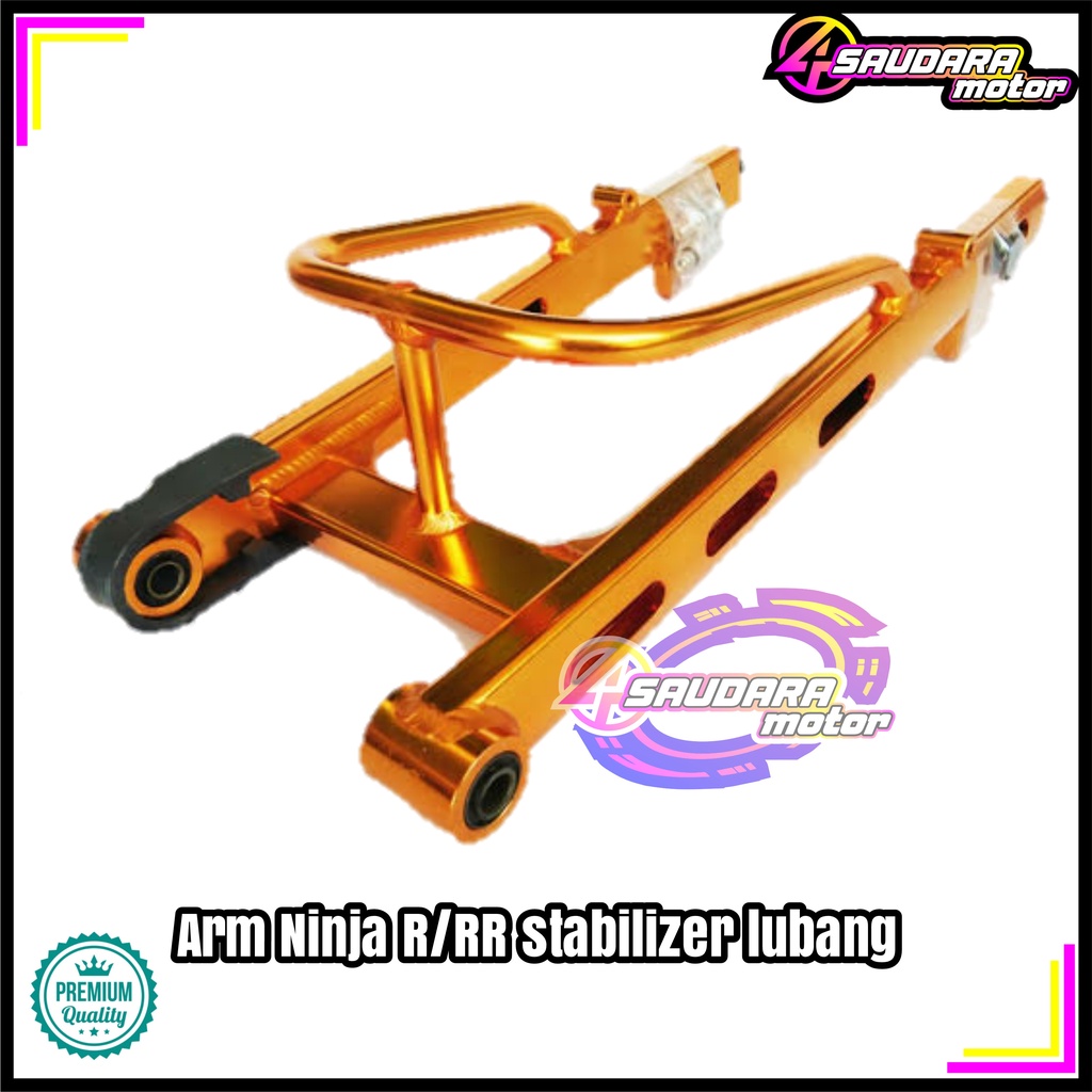 Swing Arm - Shasis Drag Kotak Bolong Stabiliser BPRO ninja R ninja RR